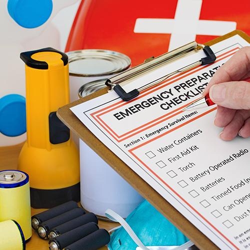 Emergency checklist