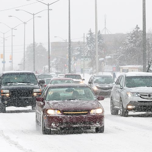 Winter driving